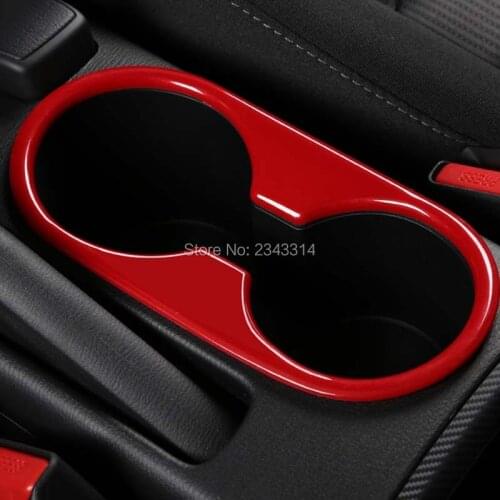 For Mazda 2/Mazda 2 Demio 2016 2017 2018 ABS Hatchback Interior Water Cup Frame Cover Sticker Protector Car Styling Accessories