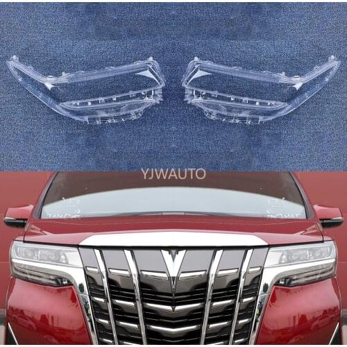 Headlight Lens for Toyota Alphard 2018 2019 2020 Car Headlamp Cover Replacement Auto Shell