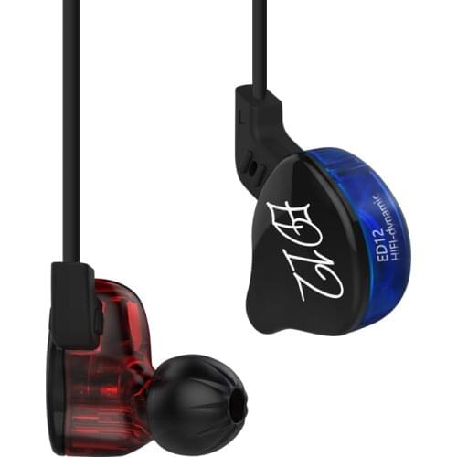 KZ ED12 Dynamic In Ear Earphones HiFi Music Sports Earbuds with Mic Headset Replaceable Cable KZ EDX ZST ES4 ZSN ZS10 PRO DQ6