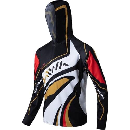 2022 Men Hoodies Fishing Clothing Long Sleeve Outdoor Breathable Fishing Shirts Anti UV Quick Dry Cycling Hiking Clothes Camisas