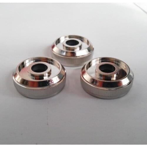 New 3 pcs trumpet top cover chrome