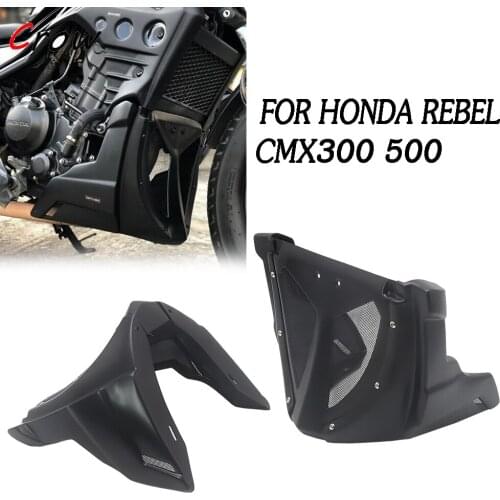 Motorcycle CMX300 CMX500 Fairing Cover Side Under Belly Pan Protector MOTOR Panel Engine Guard 17-20 for Honda Rebel CMX 300 500