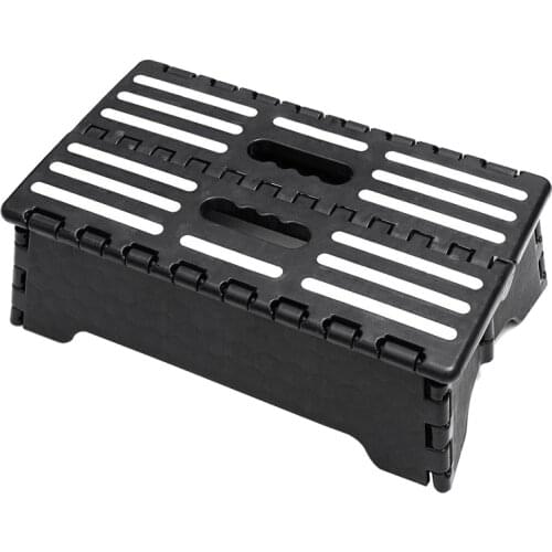 Portable Folding Step Stool,Plastic Lightweight Step Stool Support Elderly & Pregnant,For Kitchen,Bathroom,Toilet