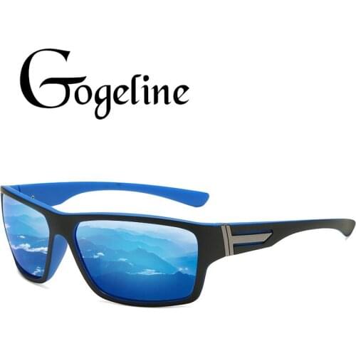 Gogeline Polarized Sunglasses Mens Vintage Square Brand Design Driving Shades Male Sun Glasses Mirror UV400 for Men