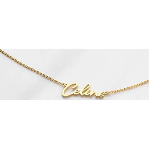 Ufine Personalized words fingerprint fashion Strip pendant Necklace cooper high quality pendant necklace N2061