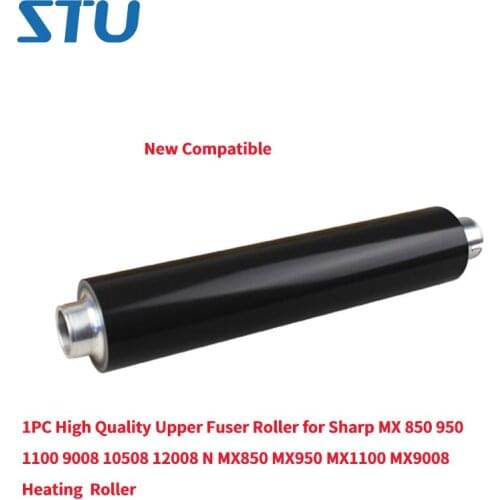 1PC High Quality Upper Fuser Roller for Sharp MX 850 950 1100 9008 10508 12008 N MX850 MX950 MX1100 MX9008 Heating Roller