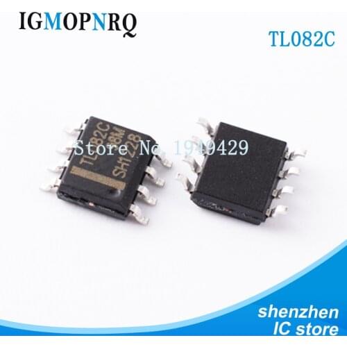 10PCS TL082CDR SOP-8 TL082C TL082 Operational amplifier op amp Dual JFET Op Amp New