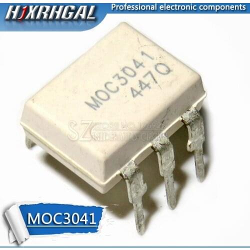 10pcs MOC3041 DIP6 3041 DIP Optocoupler