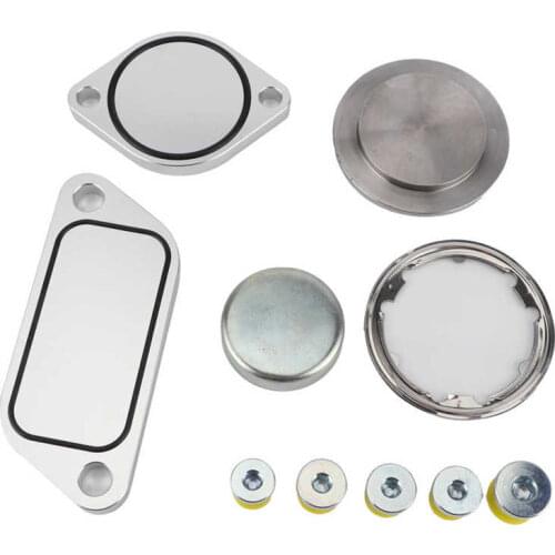 5pcs Aluminium Alloy Gaskets + 5pcs Rubber Plugs for ISX 15 CM2250 CM2350 Engine