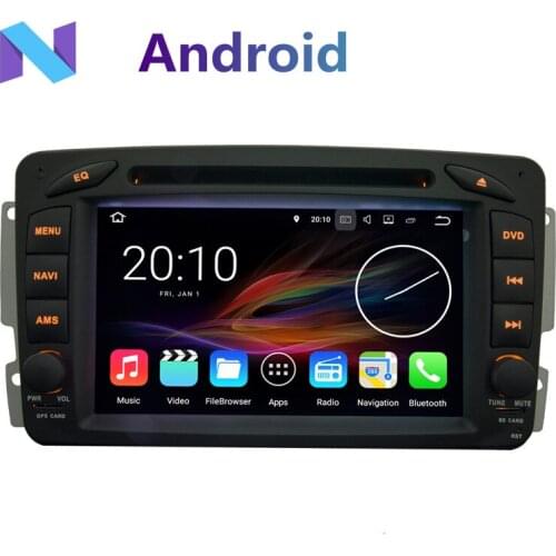 PX6 4G+64G Android 10.0 Car Radio Multimedia DVD Player For Mercedes Benz W209 W203 W168 M ML W163 GPS Navigation Carplay BT 5.0
