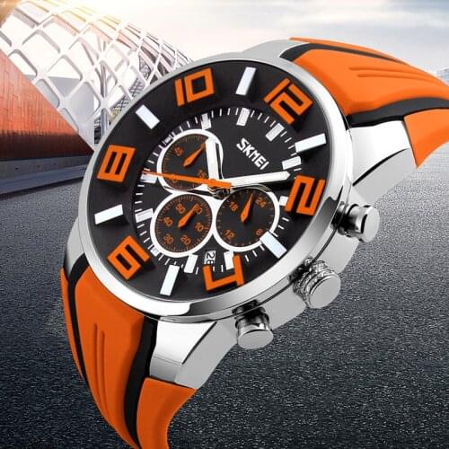 Watches Men Luxury Brand SKMEI Chronograph Men Sports Watches Waterproof Male Clock Quartz Mens Watch reloj hombre 2018