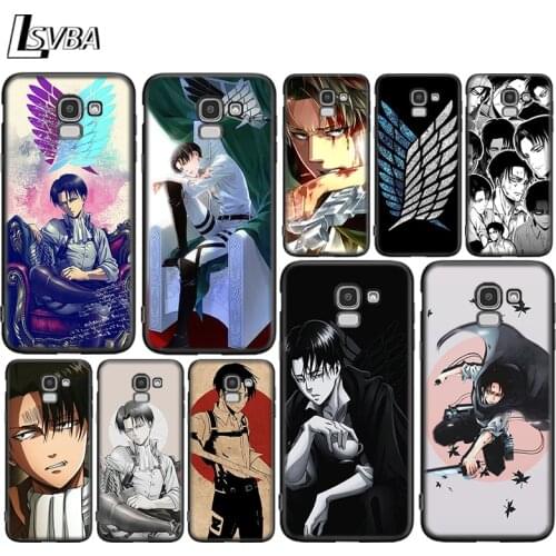 Attack on Titan Levi·Ackerman For Samsung Galaxy J8 J7 Duo J6 J5 Prime Plus J4 J3 J2 Core 2015 2016 2017 2018 Soft Phone Case