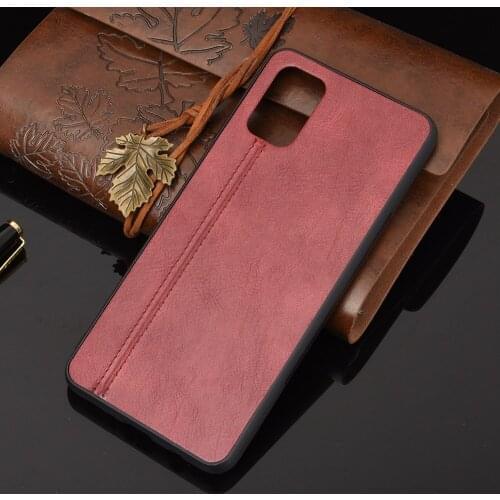 For Samsung Galaxy M31s M 31 S Dual Case Route Soft Edge PU Leather Hard Phone Cover For Samsung Galaxy M31S SM-M317F/DS Case