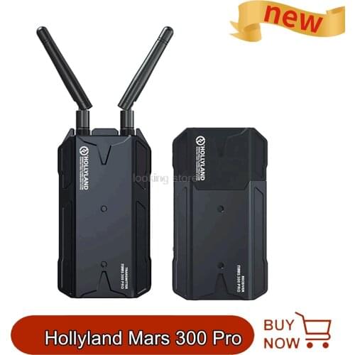 Hollyland Mars 300 PRO Dual-HDMI 300FT Image Transmitter Receiver HD 1080P Video Wireless Video Transmission for DSLR Camera