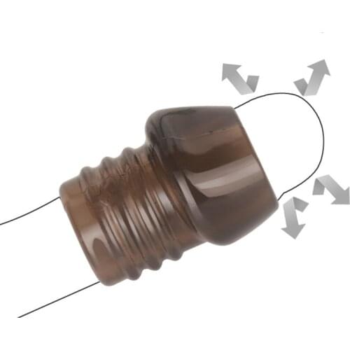 Silicone Reusable Glans Rings Penis Sleeve Condom Cock Foreskin Ring For Men Male Lasting Time Extension Enlargement Condoms