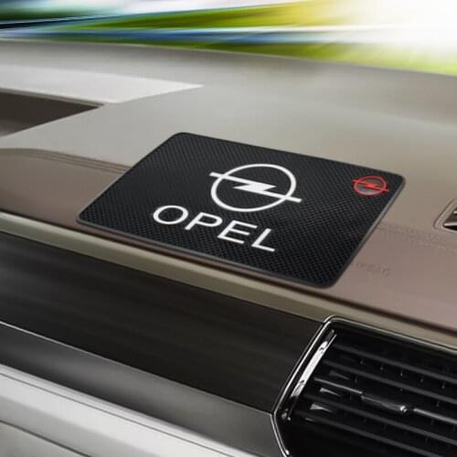 1PCS Car Non-Slip Mat Auto Dashboard Phone Anti-Slip Mat For Opel Astra H G J badge Mokka Zafira Car Stying Accessories