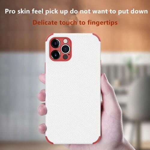 LVOEST Leather Case For Iphone 12 Pro MAX Case TPU bumper Case For Apple Iphone 11 6s 6 7 8 plus xs se 2020 Mini Pro Max Case