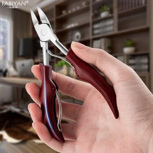 Stainless Steel Nail Art Cuticle Scissors Manicure Pedicure Nipper Clipper Care Pliers Toenail Ingrown Tools