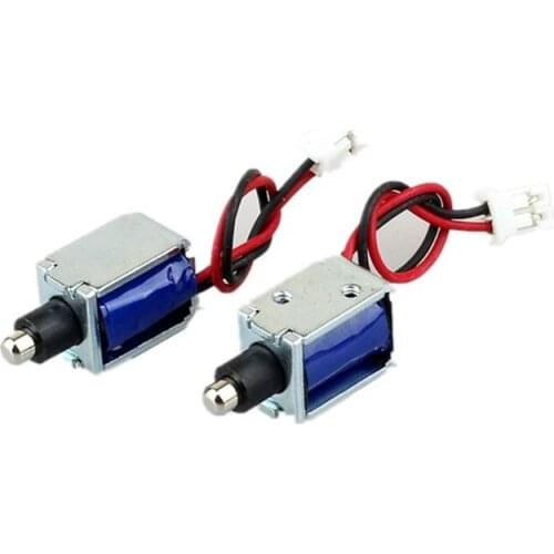 Mini DC 5V Electromagnetic Lock Small Electronic Lock Electric Bolt Cabinet Lock 77HA