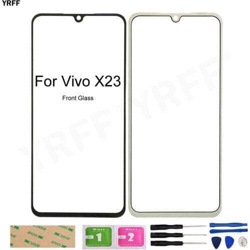 For VIVO X23 (No Touch Screen) Front Outer Glass Touch Panel Cover Repair Assembly Parts