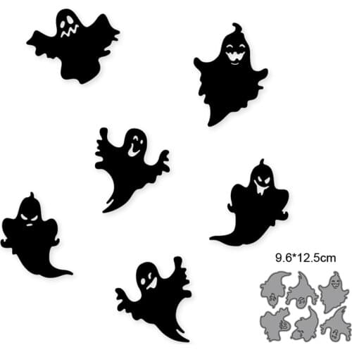 Ghost skeleton spider ghost hand Halloween 2021 New Metal Cutting Mold Scrapbook Embossed Paper Card Album Craft Paper Cutting