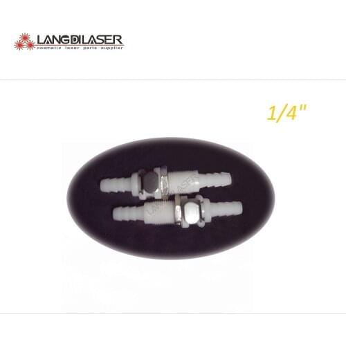 Size : 1/4 inch , connector for IPL laser system , CPC connectors colder for water , speed water connector