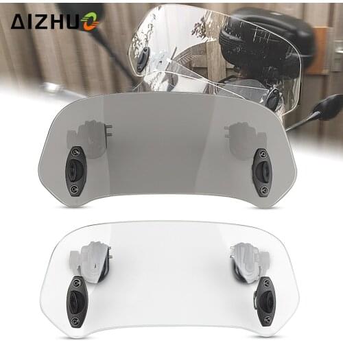 Motorcycle Adjustable Wind Screen Windshield Spoiler Air Deflector for BMW F800GT F 800 R S ST S1000XR R1250 GS S 1000 RR XR