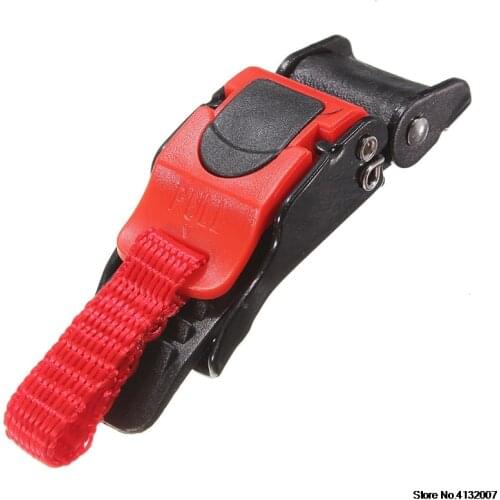 Motor Bike Helmet Chin Strap Speed Sewing Clip 9 Gear Quick Release Buckle Hot