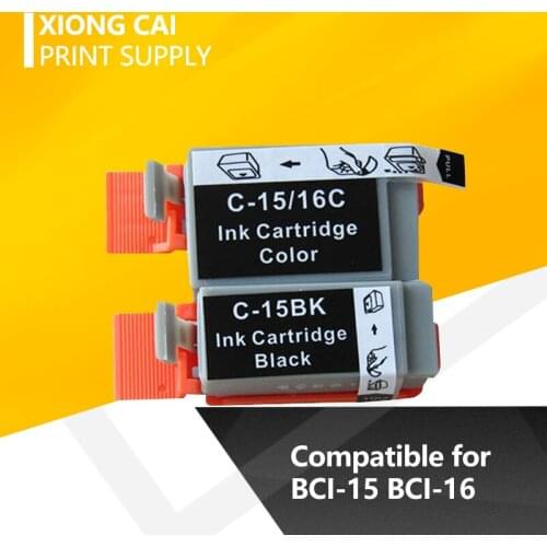 Compatible Ink Cartridge BCI15 BCI16 BCI-15 BCI-16 BCI15 16 For Canon i70 i80 SELPHY DS700 DS810 PIXMA iP90 mini220 Printer