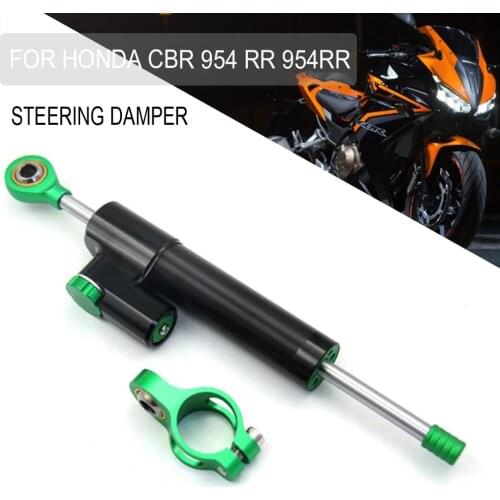 For HONDA CBR 954 RR 954RR CBR954RR Fireblade SC50 Motorcycle CNC Steering Damper Stabilizer Bracket Mounting Holder