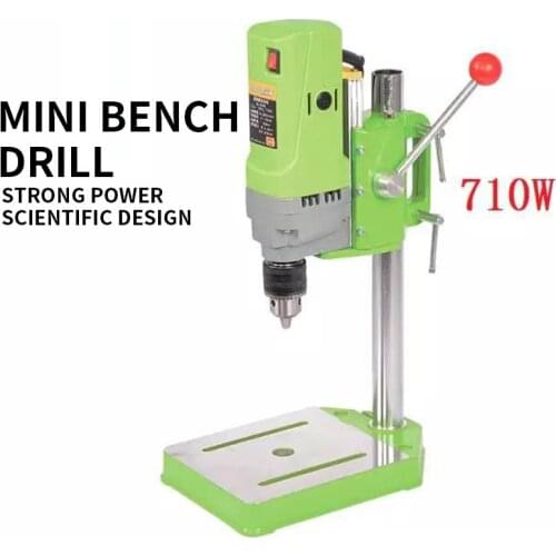 BG-5156E Mini Bench Drill Tool 710W High Power High Precision DIY Processing Bench Driller 220V Portable Bench Drilling Machine