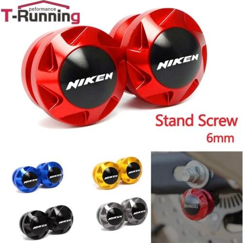 6MM Swingarm Spool Slider Stand Screws Motorcycle Accessories For YAMAHA NIKEN GT 2018 2019