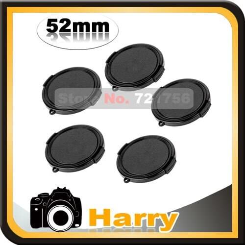 5 X 43 49 52 55 58 62 67 72 77 82 MM Snap on Front camera lens Cap For A6400 A6300 EF R Z6 Z7 3000D 200D 1300D 1500D 6D CD SLR