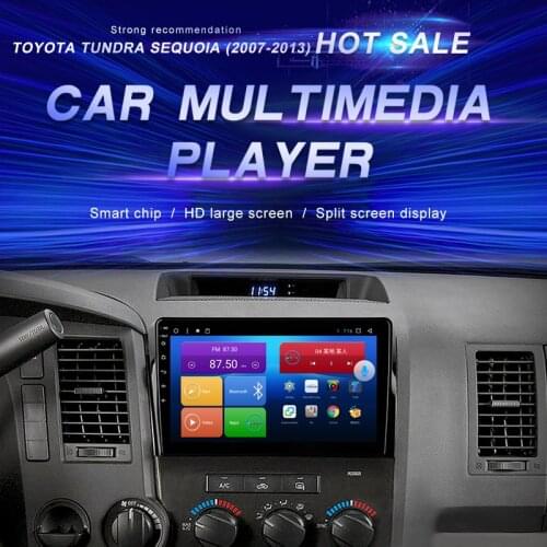 Android Car DVD For Toyota Tundra Sequoia (2007-2013) Car Radio Multimedia Video Player Navigation GPS Android10.0 Double Din