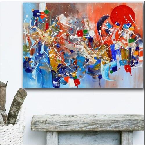 Large size Printing Oil Painting Arizona Sunset expressionism art canvas prints pictures for living room and bedroom No Frame