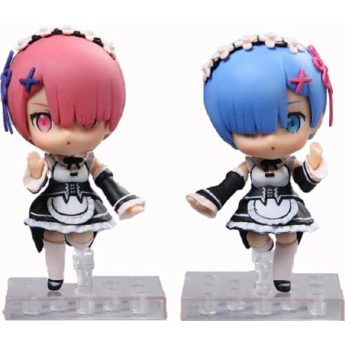 11cm Ram Rem Hot Action Figures Model Toy Re:life In A Different World From Zero Anime Peripheral Cute Collection Gift For Kids