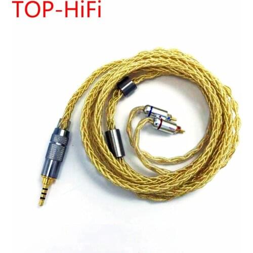 TOP-HiFi 1.2 meter 2.5mm TRRS Balanced Hand Made 0.78mm 2pin for UE18/JH13/16/W4r/UM3X/1964 Headphone Upgrade Cable