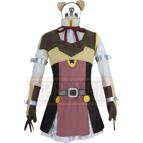2019 The Rising of the Shield Hero Raphtalia Halloween Cosplay Costume Custom Made Any Size