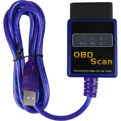 Best OBDII Scanner ELM327 USB V1.5 OBD2 Diagnostic tools ELM 327 V 1.5 OBD 2 ii Car Diagnostic Scanner For All OBD-II protocols