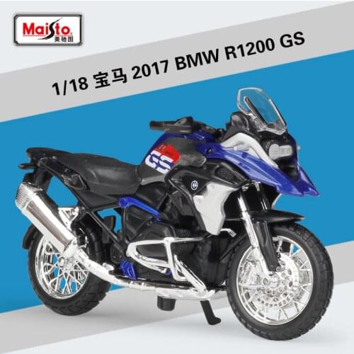 Maisto 1:18 R1200 GS Alloy Metal Motorcycle Road Racing Model