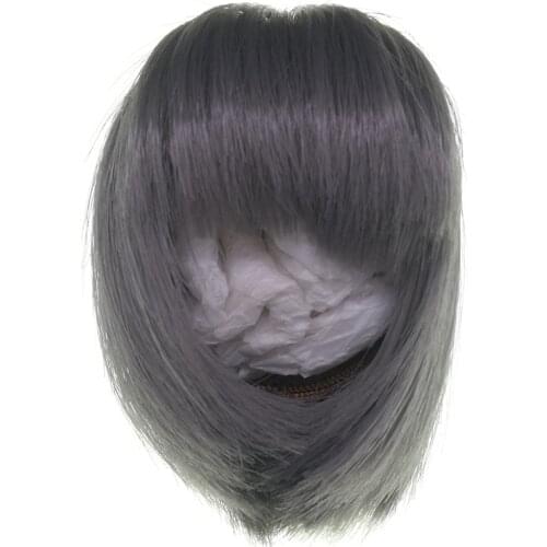 Doll Wig 1/6 Wigs for BJD Dolls High Temperature Wire Short Synthetic Doll Head 1/6 for BJD Dolls Hair Accessorries Cute Wigs