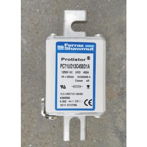 Fuses: PC71UD13C280D1A 12.5 URD 71 D11A 0280 K300711 / PC71UD13C315D1A G300547 / PC71UD13C350D1A C300612 aR