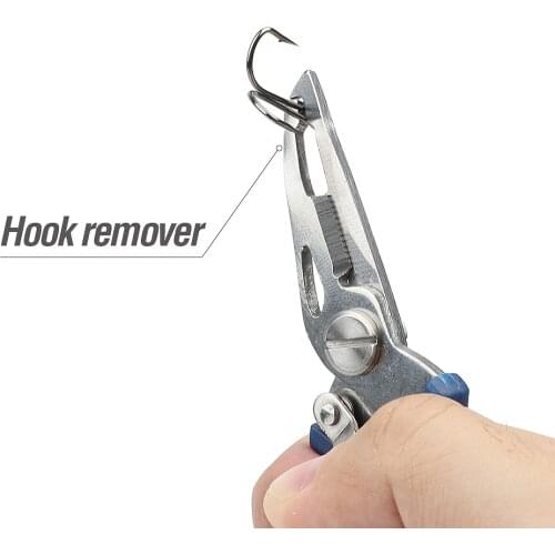 Fishing Pliers Fishing Line Pliers Fisherman Fishing Pliers Hook Remover Multi-function Tool Line Clamp Scissors Fishing Line