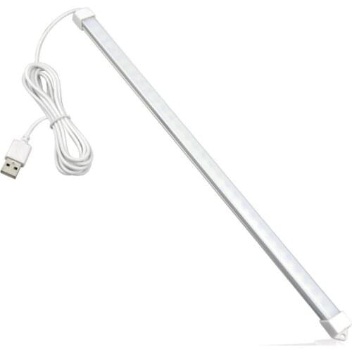 LED Lamp 35cm With USB Three Colors Eye-Protector Bookcase Lamp For Reading Book Cabinet Lamp Table Study Light Indoor Lighting