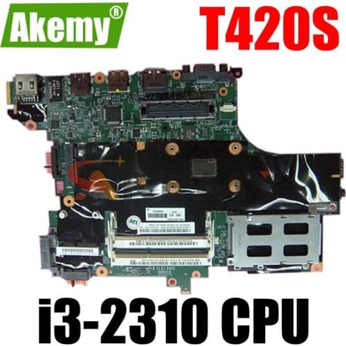 Thinkpad notebook motherboard is suitable Plni3-2310SWG N-AMT Y-TPM for T420S integrated graphics card. 63Y1730 04W1445 04W2014