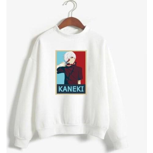 Tokyo Ghoul Anime Manga Sweat Shirt Role Printing Cartoon Nice Loose hoodie Men Cotton Sweatshirt