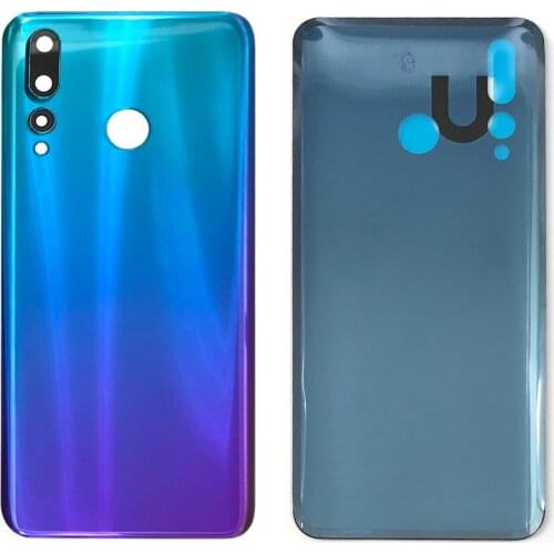 10Pcs/Lot,Back Battery Cover Glass For Huawei Nova 4 Rear Cover With Camera Glass