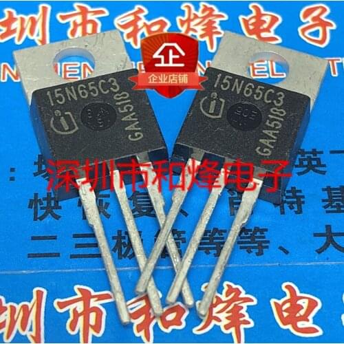 100% New&original 15N65C3 SPP15N65C3 TO-220 650V 15A