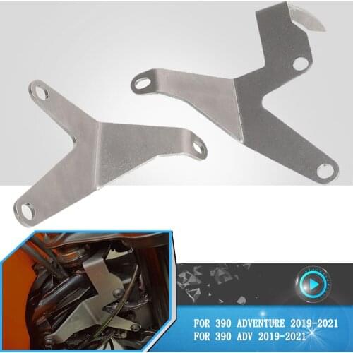 FOR 390 ADVENTURE 390ADV 2019 2020 2021 Motorcycle Headlight Reinforcement Bracket Set Headlamp Mounting Neck Brace Accessories