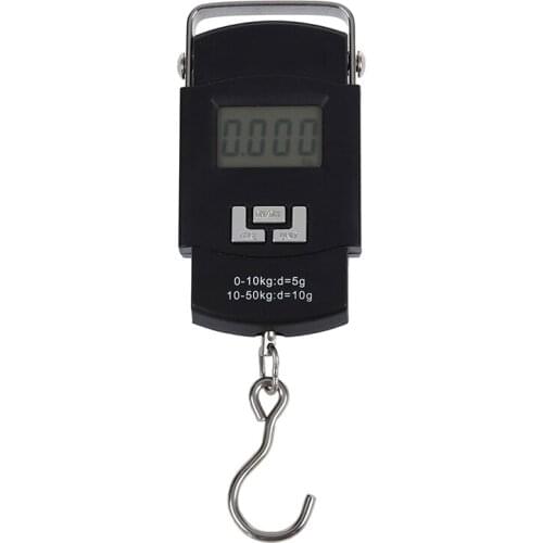 50kg 0.02lb Digital LCD Hanging Luggage Weight Weighing Scale